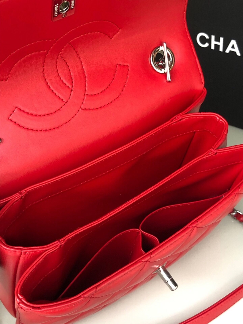 Ch**el top handle bags